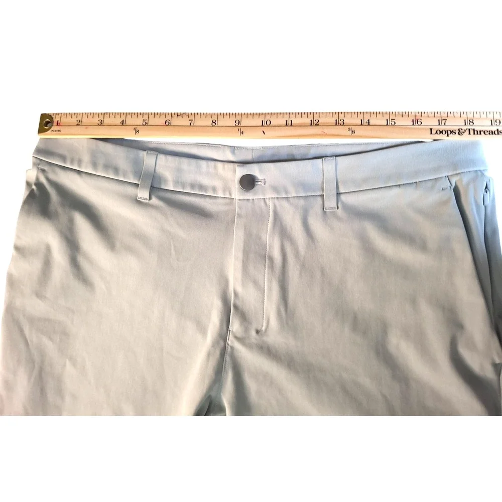 Lululemon ABC Slim Fit Pants Mens 38* (37x32) Warpstreme Gray Trouser LM5AR0T.02